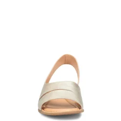 Wedges*Born Women's , Crista Sandal Light Gold