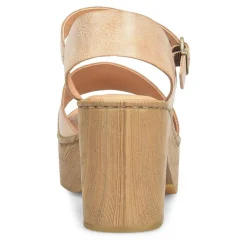 Heeled Sandals*Born Women's , Lucca Sandal Natural