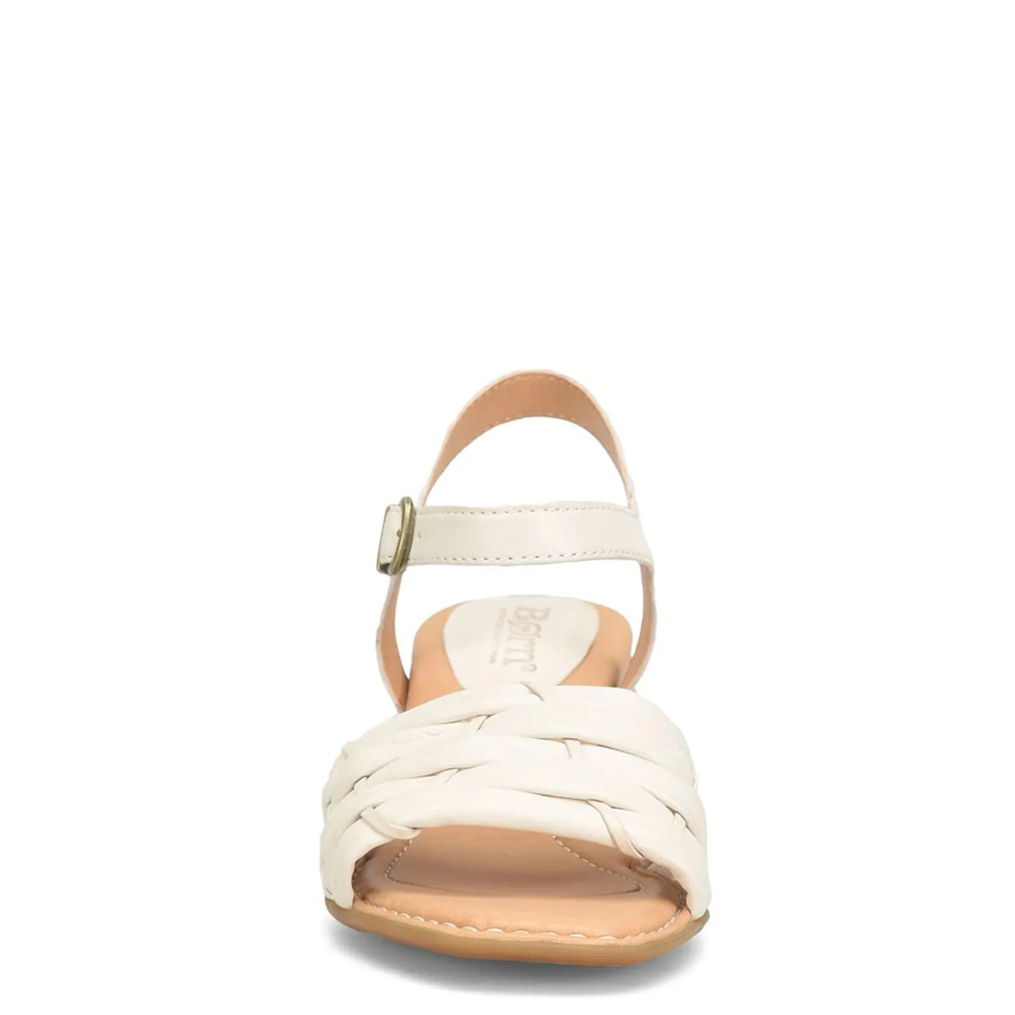 Heeled Sandals*Born Women's , Shonie Sandal White