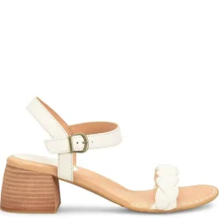 Heeled Sandals*Born Women's , Simone Sandal White