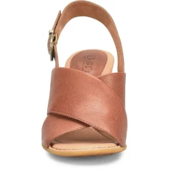 Heeled Sandals*Born Women's , Tessa Sandal Brown