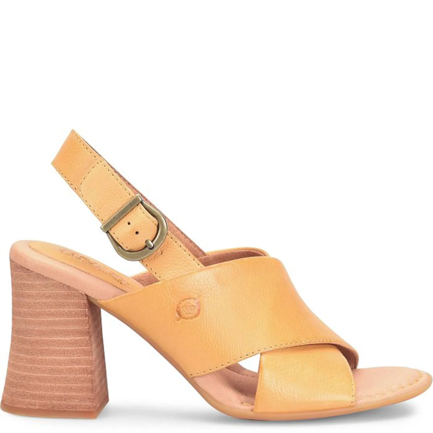 Heeled Sandals*Born Women's , Tessa Sandal Yellow