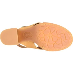 Heeled Sandals*Born Women's , Tessa Sandal Yellow