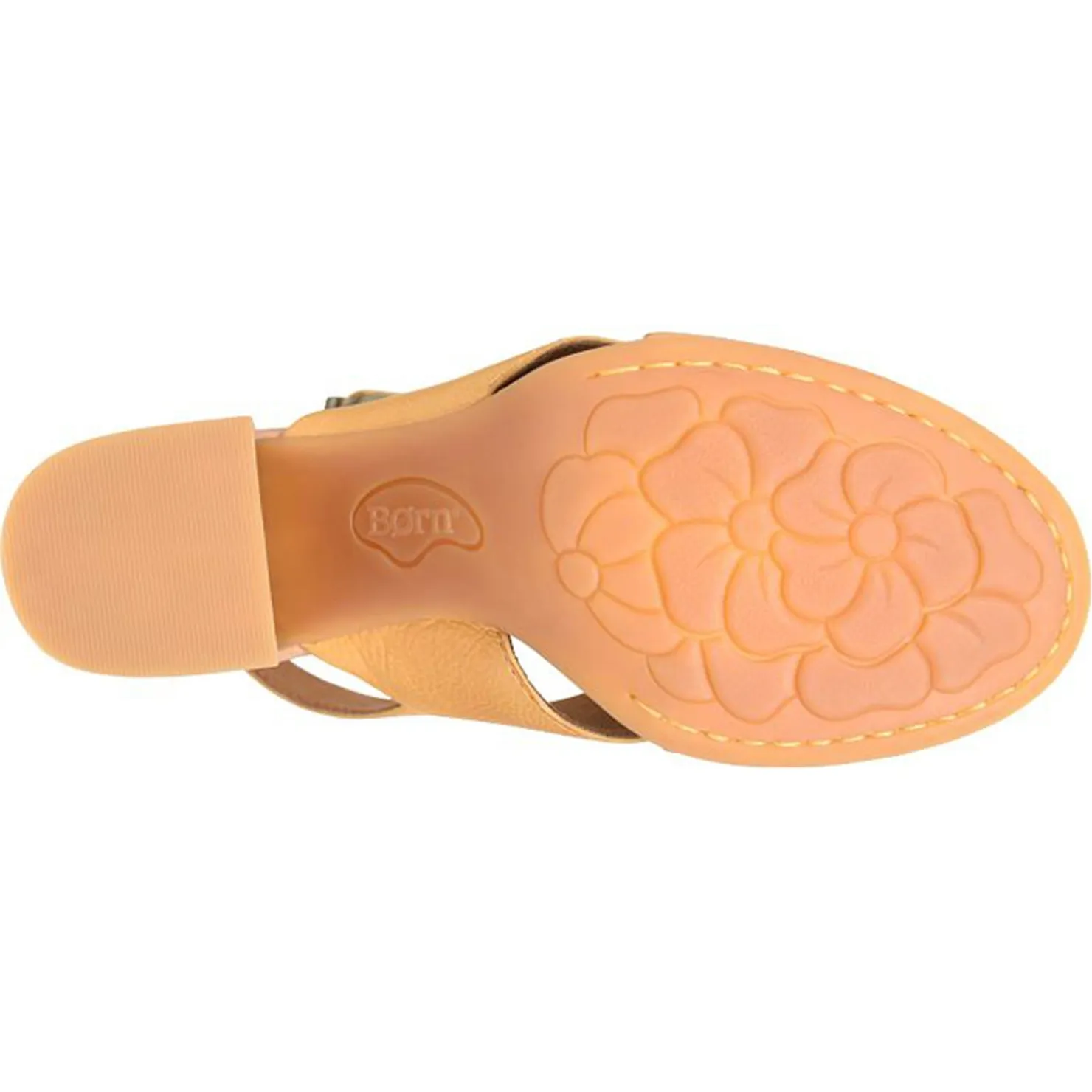 Heeled Sandals*Born Women's , Tessa Sandal Yellow