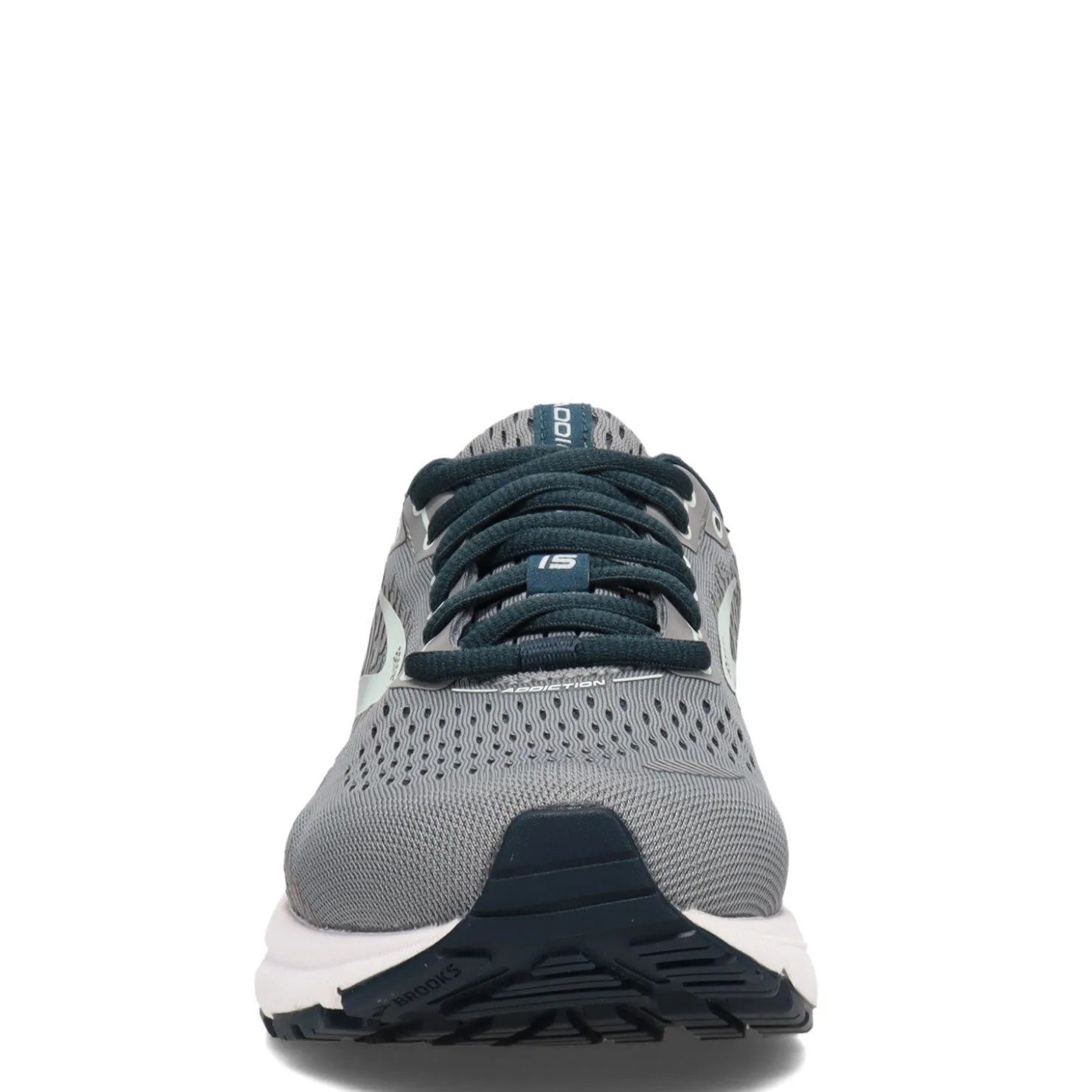 Running*Brooks Women's , Addiction GTS 15 Running Shoe - Narrow Width Grey/Navy