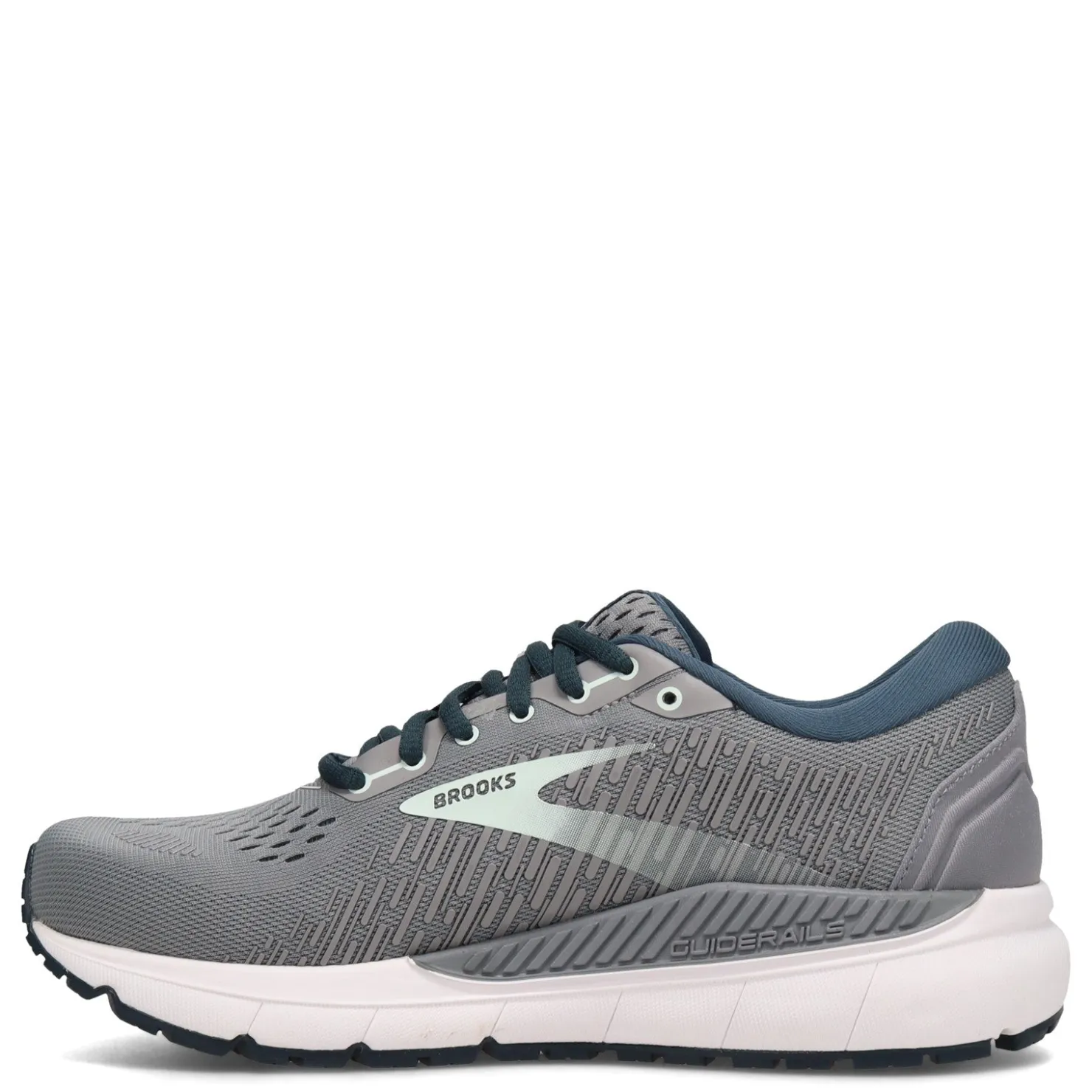 Running*Brooks Women's , Addiction GTS 15 Running Shoe - Narrow Width Grey/Navy