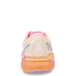 Running*Brooks Women's , Adrenaline GTS 23 Running Shoe White Sand/Sunset/Fuchsia