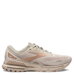 Running*Brooks Women's , Adrenaline GTS 23 Running Shoe Crystal Grey/Villa/White