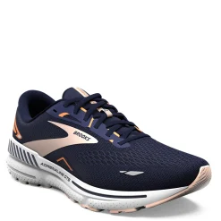 Running*Brooks Women's , Adrenaline GTS 23 Running Shoe Navy/Peach