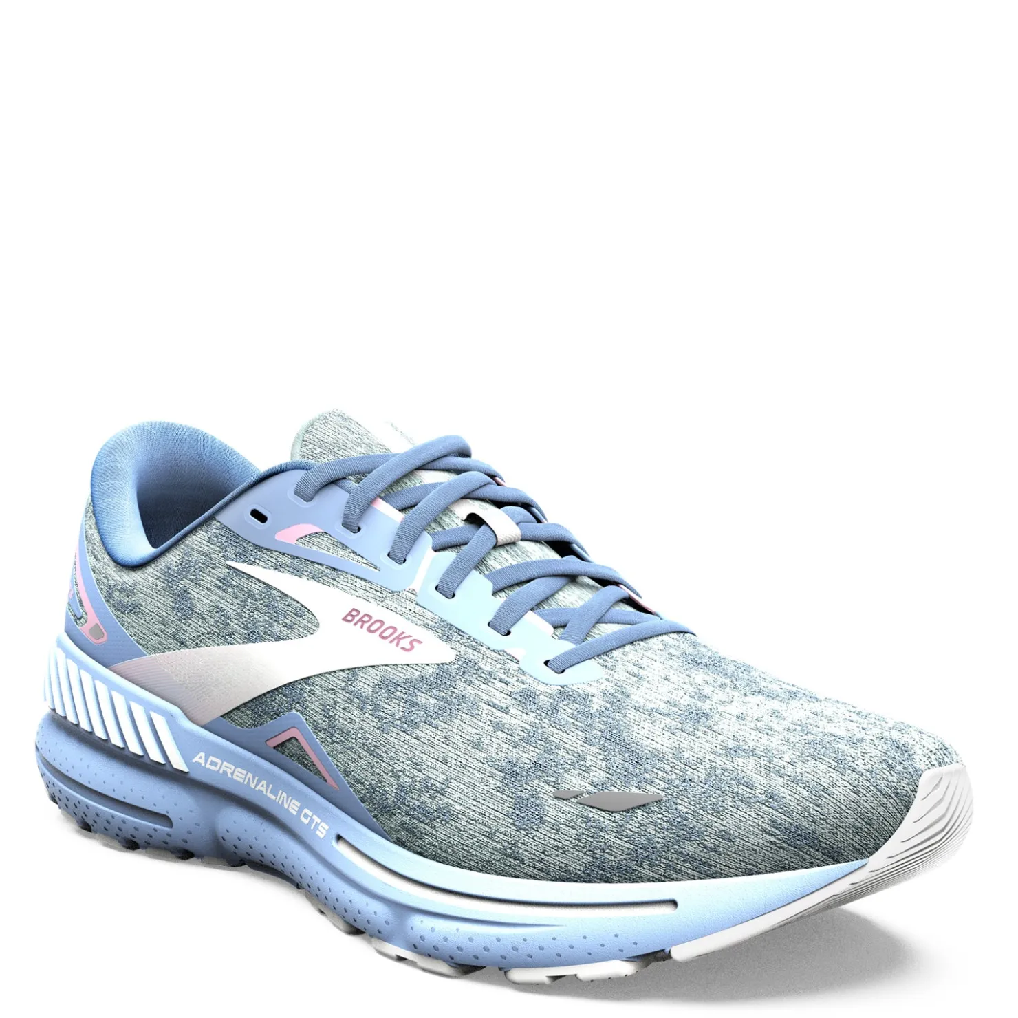 Running*Brooks Women's , Adrenaline GTS 23 Running Shoe Blue/Open Air/Pink