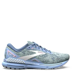 Running*Brooks Women's , Adrenaline GTS 23 Running Shoe Blue/Open Air/Pink