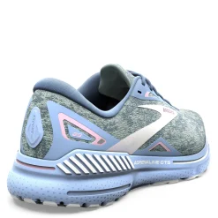 Running*Brooks Women's , Adrenaline GTS 23 Running Shoe Blue/Open Air/Pink