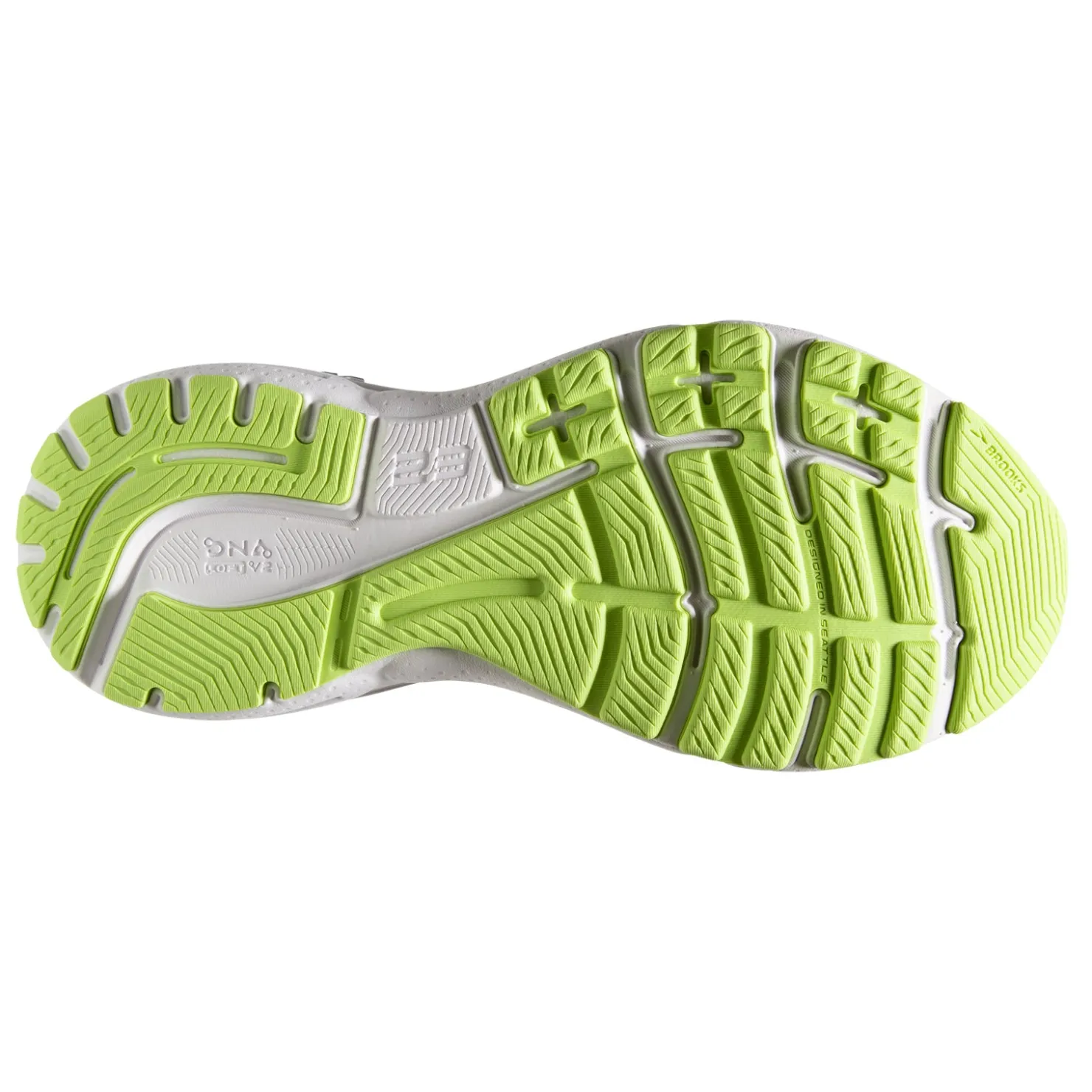 Running*Brooks Women's , Adrenaline GTS 23 Running Shoe - Wide Width Black/Pink/Green