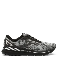 Running*Brooks Women's , Adrenaline GTS 23 Running Shoe - Wide Width White/Grey/Black