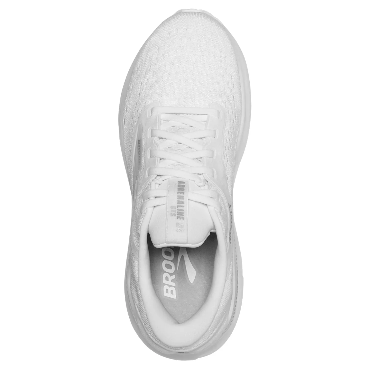 Running*Brooks Women's , Adrenaline GTS 24 Running Shoe - Wide Width White/Oyster/Alloy