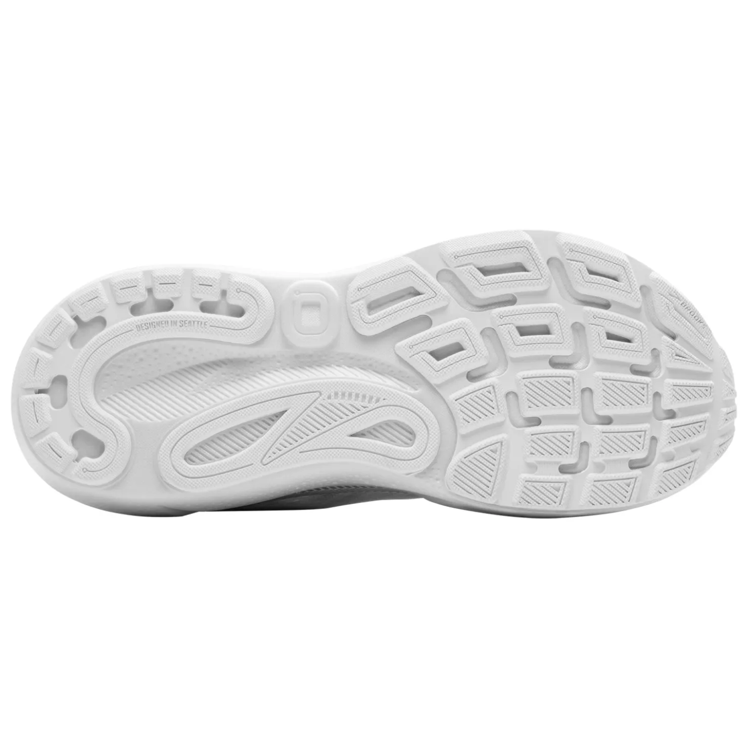 Running*Brooks Women's , Adrenaline GTS 24 Running Shoe - Wide Width White/Oyster/Alloy