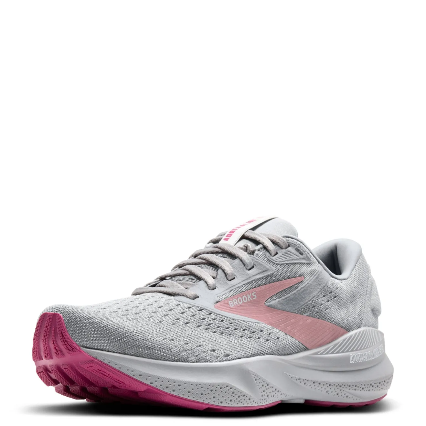 Running*Brooks Women's , Adrenaline GTS 24 Running Shoe - Narrow Width Alloy/White/Zephyr