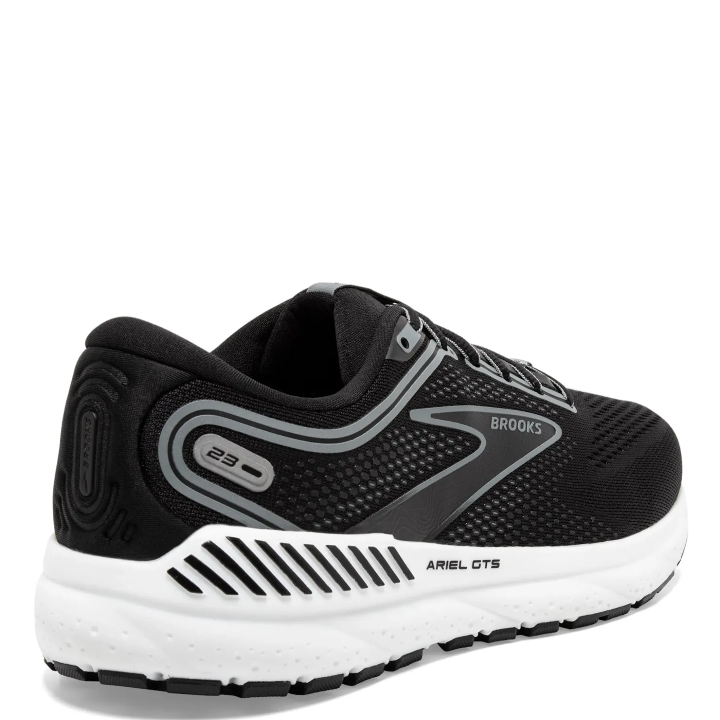 Running*Brooks Women's , Ariel GTS 23 Running Shoe - Extra Wide Width Black/Grey/White