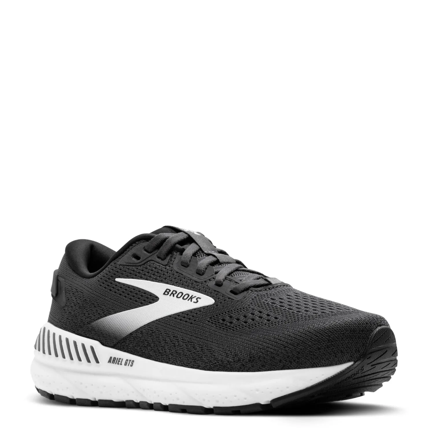 Running*Brooks Women's , Ariel GTS 24 Running Shoe Ebony/Black/White