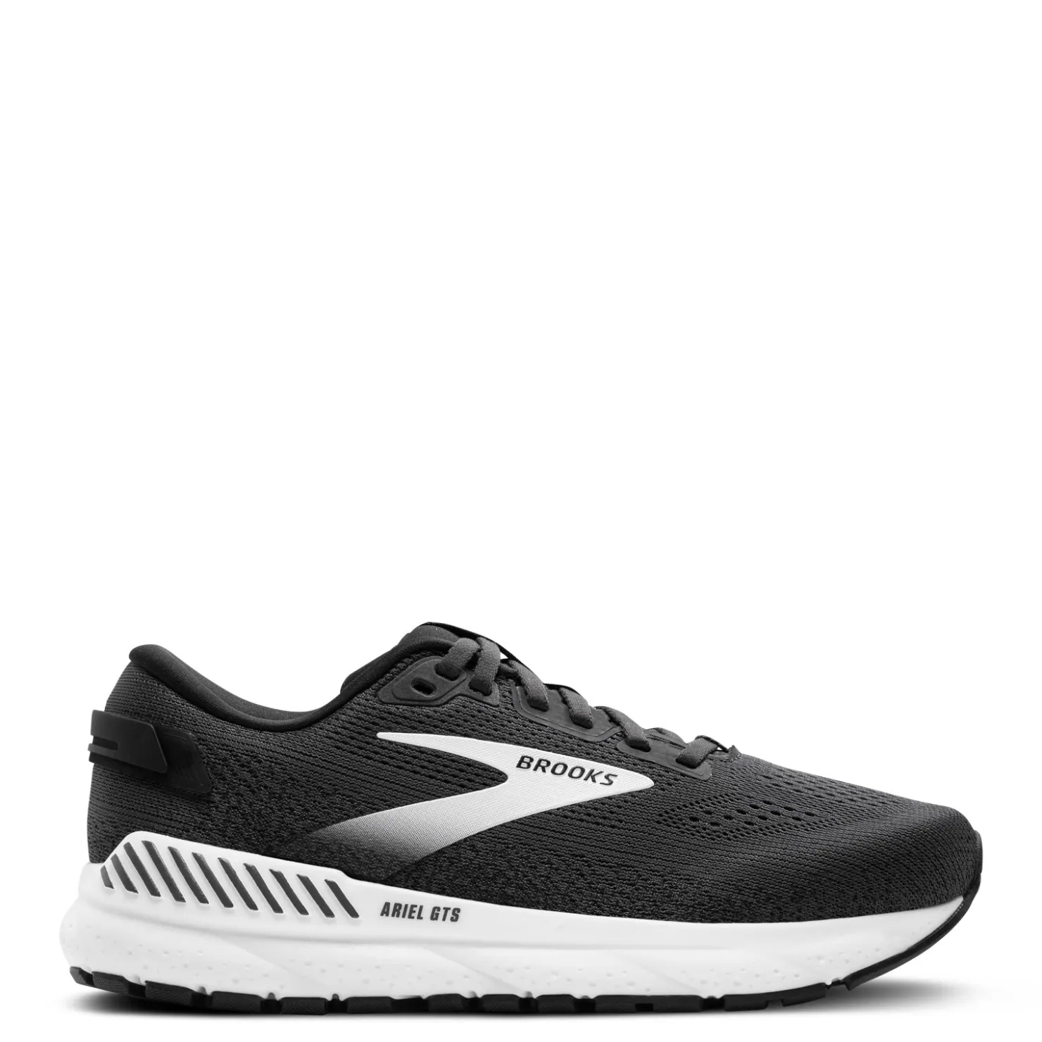 Running*Brooks Women's , Ariel GTS 24 Running Shoe Ebony/Black/White