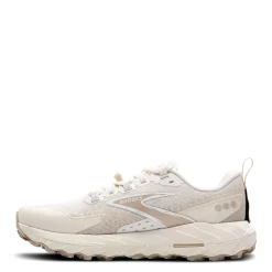 Trail & Hiking*Brooks Women's , Cascadia 18 Trail Running Shoe Coconut/Chateau/White