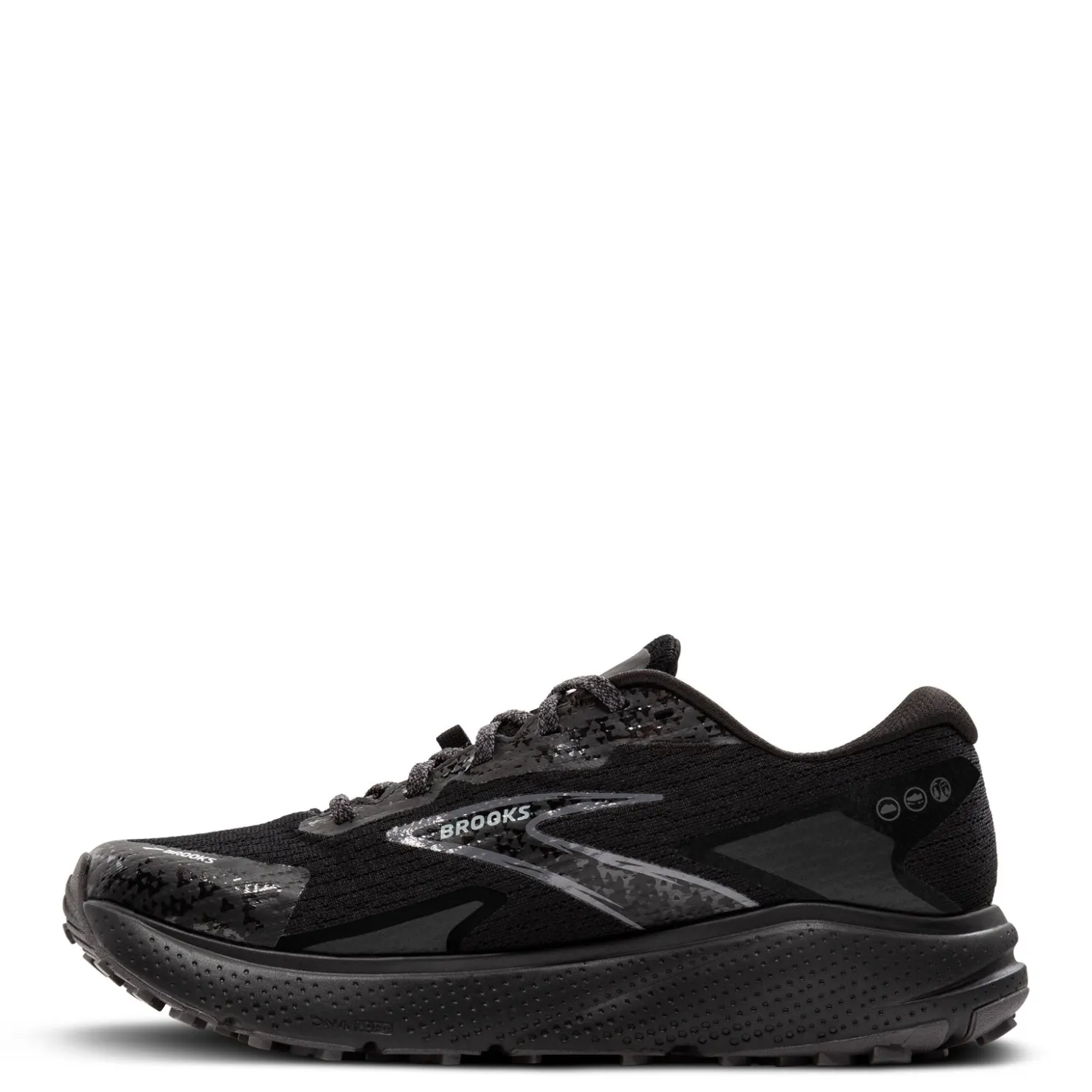 Trail & Hiking*Brooks Women's , Divide 5 GTX Trail Running Shoe Black/Alloy/Primer Grey