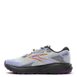 Running*Brooks Women's , Divide 5 Trail Running Shoe Mercury/Ebony/Sweet Lavender