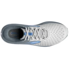 Running*Brooks Women's , Dyad 11 Running Shoe Grey/White/Blue