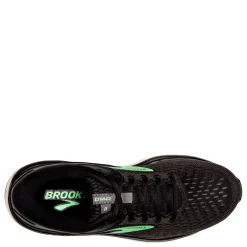 Running*Brooks Women's , Dyad 11 Running Shoe Black/Ebony/Green