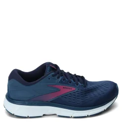 Running*Brooks Women's , Dyad 11 Running Shoe Blue/Navy/Beetroot
