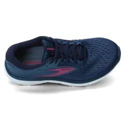 Running*Brooks Women's , Dyad 11 Running Shoe Blue/Navy/Beetroot