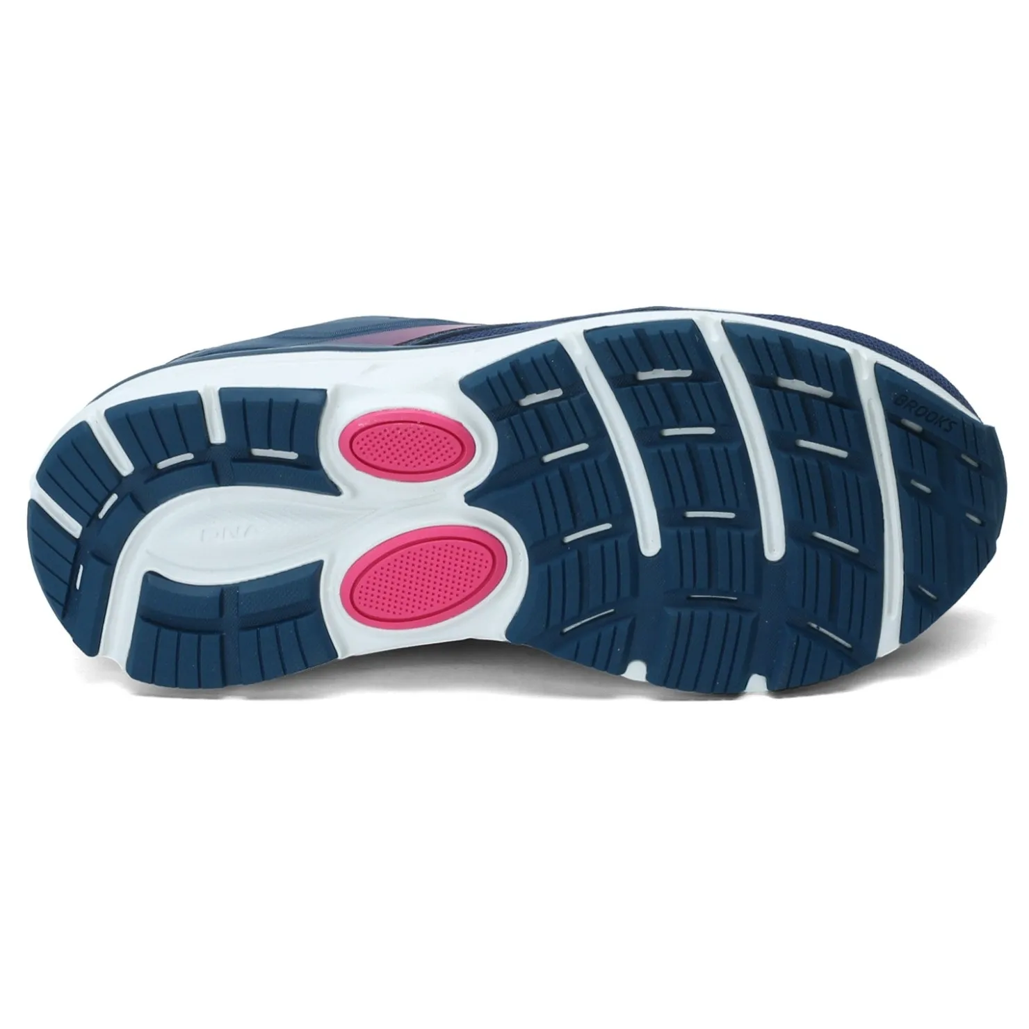 Running*Brooks Women's , Dyad 11 Running Shoe Blue/Navy/Beetroot