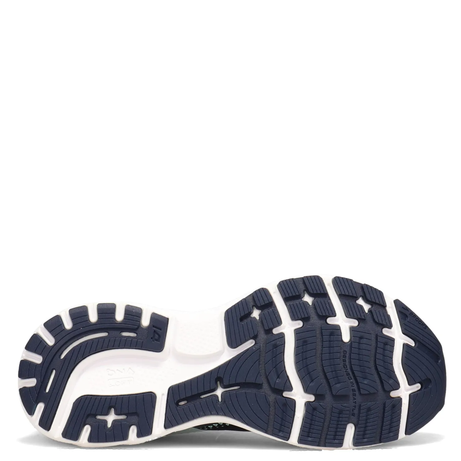 Running*Brooks Women's , Ghost 14 Running Shoe Peacoat/Yucca/Navy