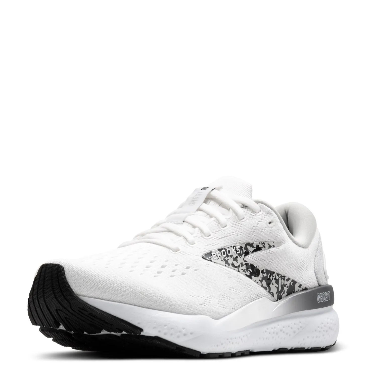 Running*Brooks Women's , Ghost 16 Running Shoe White/Oyster/Lava