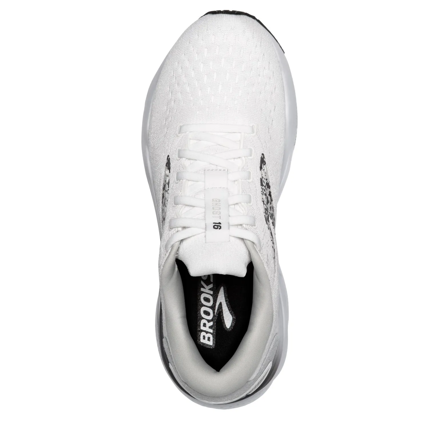 Running*Brooks Women's , Ghost 16 Running Shoe White/Oyster/Lava
