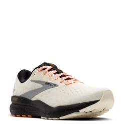 Running*Brooks Women's , Ghost 16 Running Shoe Ecru/Orange/Black