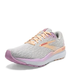 Running*Brooks Women's , Ghost 16 Running Shoe Grey/Orchid/Peach