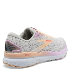 Running*Brooks Women's , Ghost 16 Running Shoe Grey/Orchid/Peach