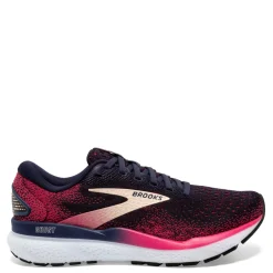 Running*Brooks Women's , Ghost 16 Running Shoe Peacoat/Raspberry/Apricot