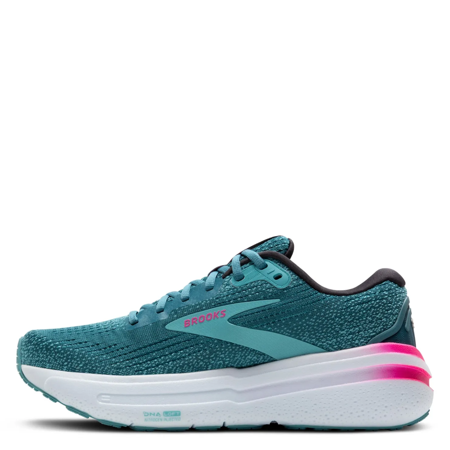 Running*Brooks Women's , Ghost Max 2 Running Shoe Storm Blue/Knockout Pink/Aqua