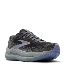 Running*Brooks Women's , Ghost Max 2 Running Shoe - Wide Width Ebony/Sweet Lavender/Alloy