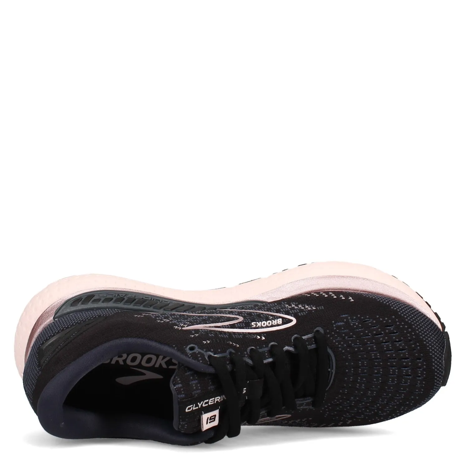 Running*Brooks Women's , Glycerin 19 Running Shoe - Wide Width Black Tonal