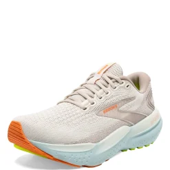 Running*Brooks Women's , Glycerin 21 Running Shoe Coconut/Aqua/Autumn Sunset