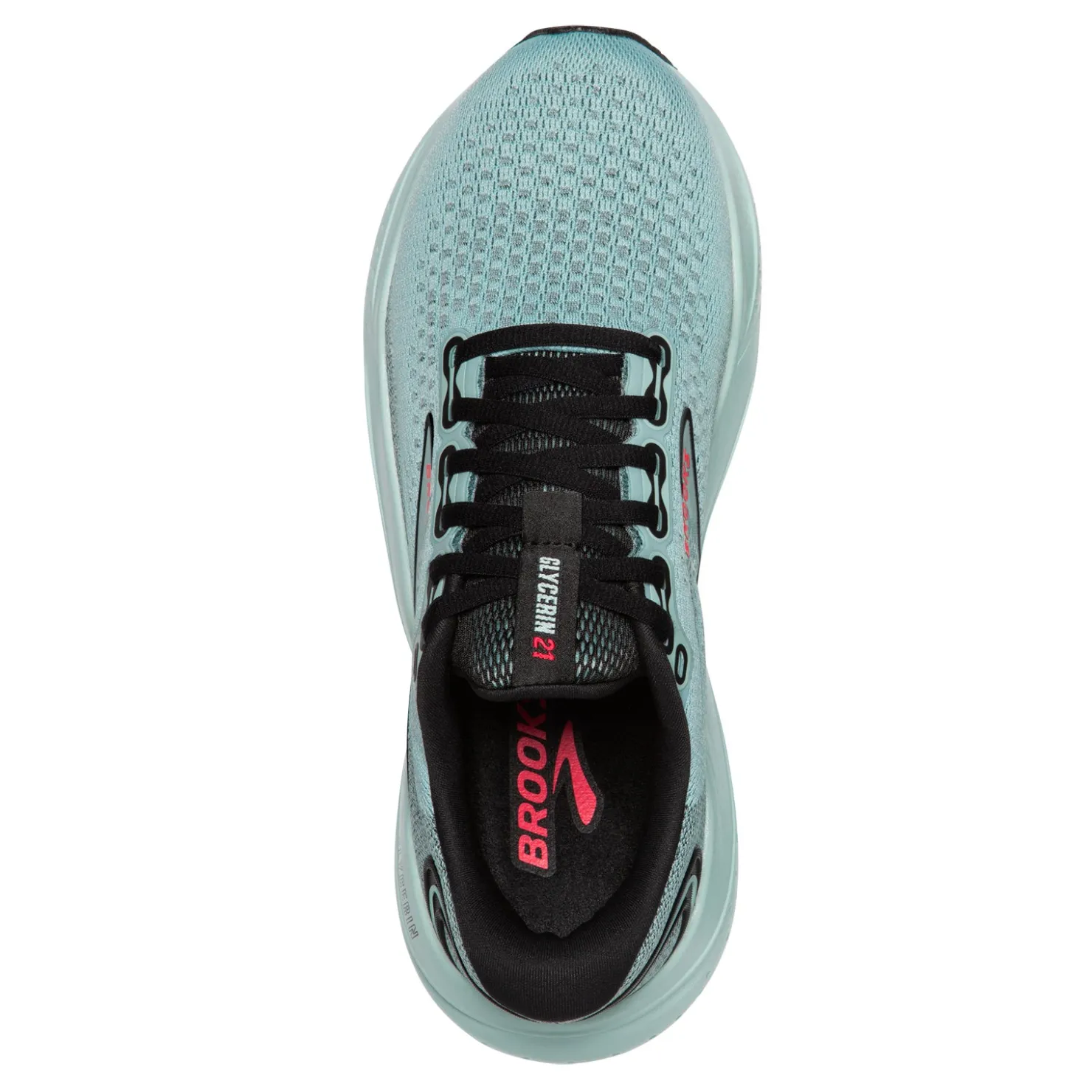 Running*Brooks Women's , Glycerin 21 Running Shoe Cloud/Black/Pink