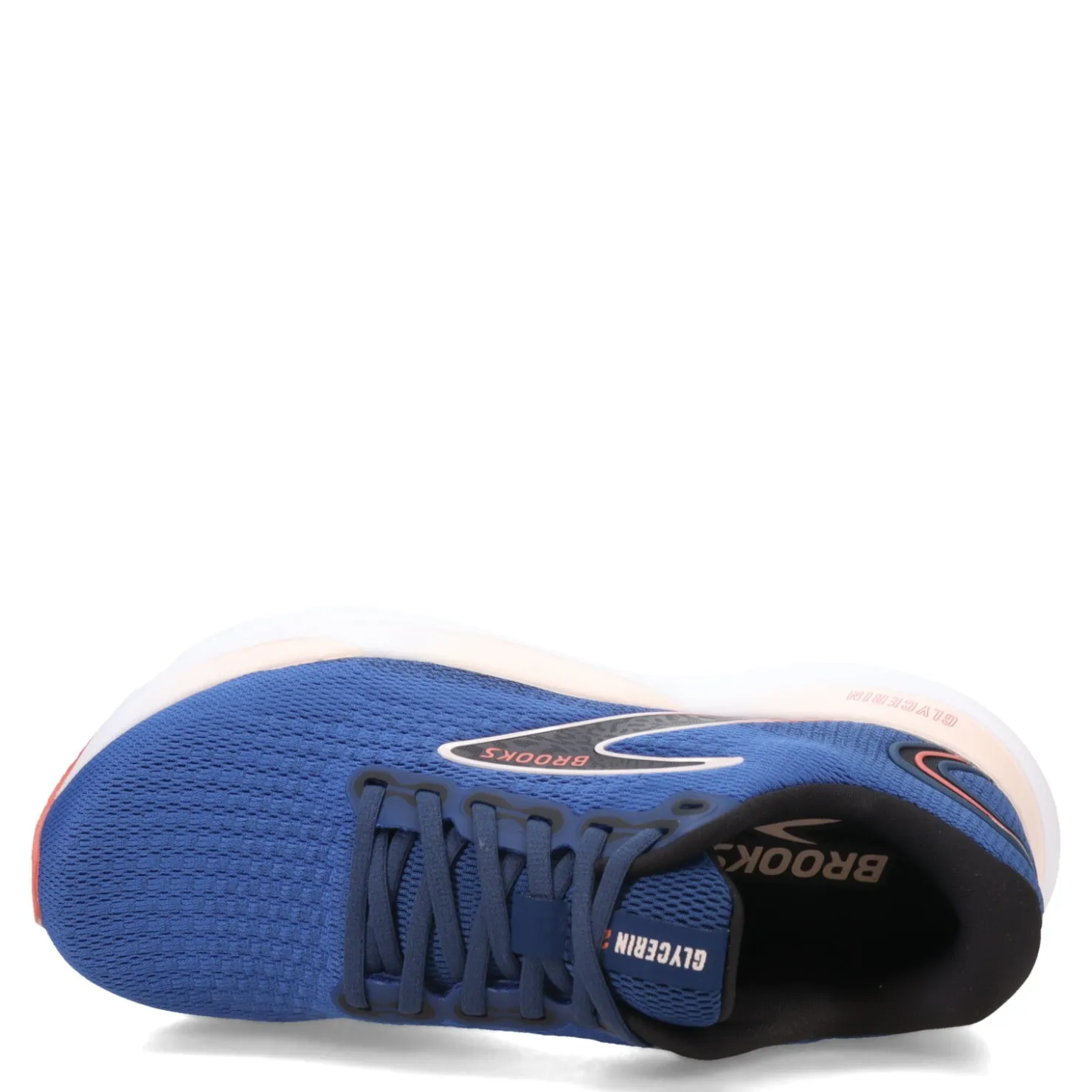Running*Brooks Women's , Glycerin 21 Running Shoe - Wide Width Blue/Icy Pink/Rose
