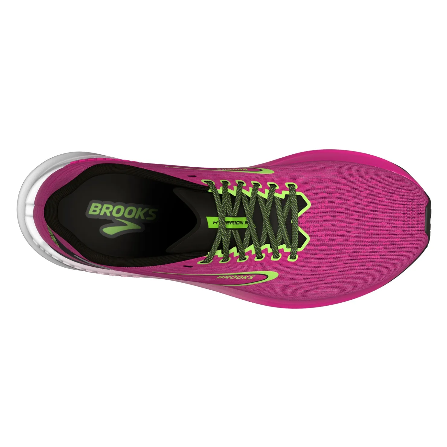 Running*Brooks Women's , Hyperion GTS Running Shoe Pink/Green/Black