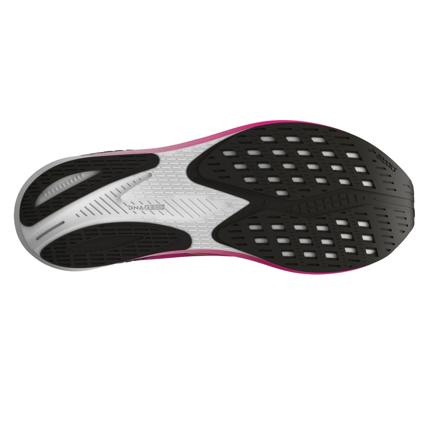 Running*Brooks Women's , Hyperion GTS Running Shoe Pink/Green/Black