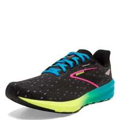 Running*Brooks Women's , Launch 10 Running Shoe Black/Nightlife/Blue