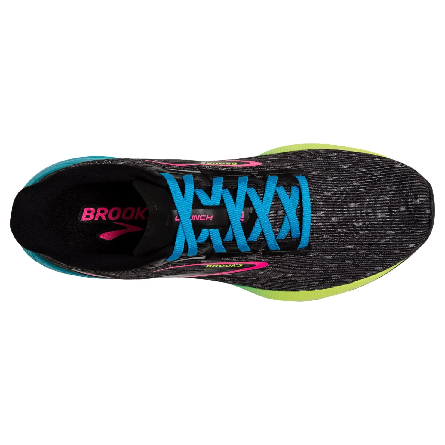 Running*Brooks Women's , Launch 10 Running Shoe Black/Nightlife/Blue