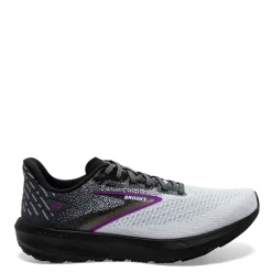 Running*Brooks Women's , Launch 10 Running Shoe Black/White/Violet